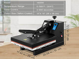 Heat Press 15X15 Inch Heat Press Industrial Quality Power T Shirt Heat Press Sublimation V952-DBTHJ15X15RZYTHJ1V3