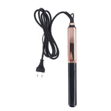 Flat Iron Hair Straightener Fast Heating Ultra Thin 60W LED Display Auto Off Portable Ion Hair V1294-YM0901-3113240355012