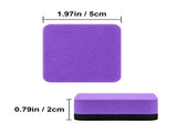 10-50Pcs 2x2x0.8 Inch Dry Erase Erasers Magnetic Whiteboard Erasers - Mini Cleaning Pads Chalkboard V1369-AZ3-W-15221