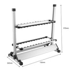 Fishing Rod Rack Holder 24 Rods Storage V350-FIS-RODHO-RACK-24R