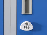 12-Door Locker for Office Gym Shed School Home Storage - 3-Digit Combination Lock V63-838991