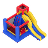 Inflatable Bounce House, Outdoor High Quality Playhouse Trampoline, Jumping Bouncer with Blower, V952-CQCBBHYC910PO49AIV3