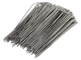 100Pcs U Shaped Garden Stakes Galvanized Steel Landscape Stakes Pins for Weed Barrier Sod Fabric V1294-YM0703-3111230111512