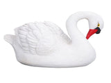 Resin White Swan Figurine Resin White Goose Statue for Outdoor Garden Yard Decoration V1294-YM0715-3111210435811