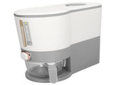 Rice Dispenser Household Food Grade Dry Sealed Grain Cereal Dispenser Bucket for Millet Black V1294-YM0706-3118230211113