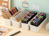 Portable Storage Box with Handle, Adjustable Compartments for Office Supplies, Craft Supplies, V1237-ZY-917-117