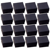 Black Kraft Paper Jewelry Box Durable Storage for Small Jewelry 72Pcs V1192-AZ-W-31665