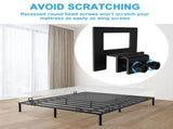 Non Slip Mattress Gaskets for Bed Frame, 6 pcs Mattress Holder in Place Gripper, Anti-Slip Baffle V1369-AZ3-W-05225