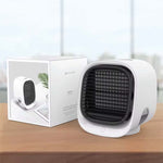 USB Mini Air Purifier - Portable Desktop Air Conditioner Cooling Fan With Water V238-SUPDZ-40804084154448