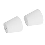 6Pcs White Fabric Lampshade Kit Modern Minimalist Lampshade for Candelabra Floor Table Chandelier V1294-YM0715-3119220085511
