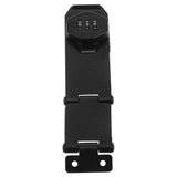 Keyless Combination Cabinet Lock, Aluminium Alloy, Black Finish, Secure Stylish Design for Home V1370-AZ4-11523