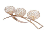 3 Arms European Classic Arch Iron Crystal Ball Romantic Candlelight Dinner Candlestick V1294-YM0901-JY16256-01