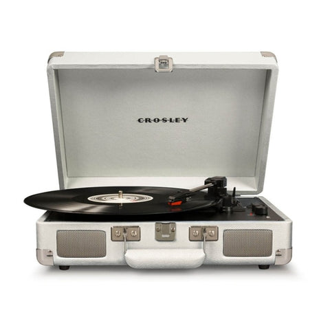 Crosley Cruiser Bluetooth Portable Turntable - White Sands V398-CRIW8005F-WS4