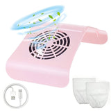 Nail Dust Collector USB-Powered, Strong Suction, One-Touch Operation, Say Goodbye to Dust V1232-MJXCJ003