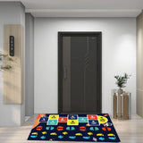 Area Rugs,Slippery Hopscotch For Kids Hopscotch Puzzle Mat Hopscotch Outdoor Game Hopscotch Mat V1369-AZ3-W-17760