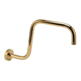 Shower Extension Arm Stainless Steel High Rise Shower Arm with Flange Wall Mounted Shower Head Riser V1294-YM0626-3112220083811