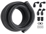 10AN Fuel Line Kit, 3.05 m Fuel Hose Kit, 1.4 cm Nylon Stainless Steel Braided Fuel Line V952-QCYYRYRG7G200XFFSV0