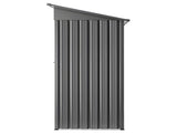 1533 x 876 x 1815 mm Metal Garden Shed, Storage Building with Lockable Door & 2 Louver Vents, Sloped V952-GJF53FTHHSMSOZT3V001V0