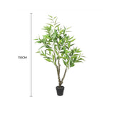 Potted Artificial Eucalyptus Tree 110cm V637-DP7650024