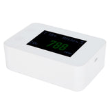 2.8in Air Quality Detector Infrared Induction Digital CO2 PM2.5 Tester USB Charging White V1294-YM0718-3113210006611