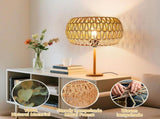 Hanging Light Lamp Shades Boho Rattan Lamp Shades, Woven LampShades for Floor Lamps Rattan Pendant V1192-AZ-W-20735