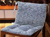 High Back Chair Cushion, All-Weather Rainproof Cushion with Straps, Indoor Outdoor Rocking Chair Pad V1189-LC-RY-00398