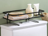 Toilet Shelf Thickening Waterproof Large Capacity Nail Free Installation Iron Over Toilet Bathroom V1294-YM0512-3112220079012