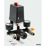 Professional Pressure regulator with pressure switch Replacement for compressor Pressure switch with V1189-LC-QP-00093