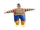 Inflatable Clown Costume Blow Up Joker Jumpsuit for Halloween Cosplay Party Christmas Adult Size V1294-YM0703-3115230047611