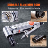Air Angle Die Grinder, 1/4" Right Angle Die Grinder , Heavy Duty 90-Degree Angled Air V952-QDKMJRSJM000YRVBOV0