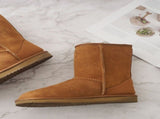 Australian Sheepskin Merino Wool UGG 3/4 Boots Moccasins Slippers Shoes Classic - Chestnut V563-D5830-CHESTNUT-5