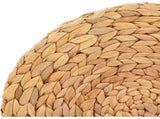 Round Woven Set of 4,Natural Water Hyacinth Weave Placemat Round Braided Large Woven V1192-AZ-W-31143