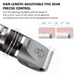 Electric Dog Cat Grooming Kit Pet Hair Shaver Trimmer Cordless Scissors Clipper Spare Head V201-W13156470