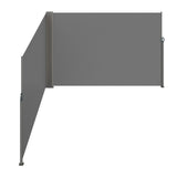 VEVOR Side Awning, 79''x 236'' Outdoor Privacy Screen, 180g Polyester Water-proof V952-KSSCP200X600QPNQGV0