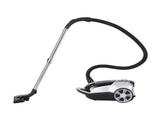 DEVANTI Bagged Vacuum Cleaner Powerful Suction for Carpet Wood Tile Floor VAC-KB-2108-BK