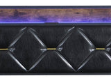 Levede Single Bed Frame Leather Headboard RGB 2 Drawers BF1064-S