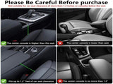 Anti-Drop Car Seat Gap Filler Organizer, Premium Leather Console Organizer, Easy Access to V1107-800-22234-BRN-2PCS