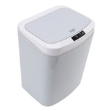 Smart Trash Can 16L Infrared Induction Button Control Manual Mute Household Automatic Trash Can with V1294-YM0523-3113220058412