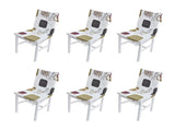 6PCS High Elasticity Chair Cover Removable Washable Dustproof Home Hotel Dining Chair CoversType 1 V1294-YM0523-3117220049011