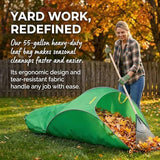 215*80cm Leaf Collector,Extra Large Portable Pop Up Leaf Bags, Foldable Leaf Pick Up Tools, Reusable V1107-119-28850-GRN2