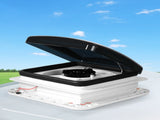 Manan Caravan Roof Vent Hatch RV Shower Air Exhaust 12V Fan LED Light Trailer CAR1077