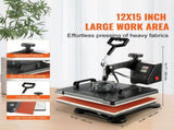1400W Heat Press Machine 8 In 1 Sublimation Steel Frame Heat Presses with Temperature And Time V952-FM1181DGNTHJ00001V3