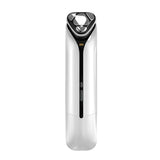 2-in-1 Ultrasonic Skin Scrubber & EMS Massager Red/Blue Light Therapy for Deep Cleansing, Blackhead V1107-110-16145-WHT-20CM