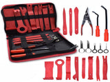 19Pcs Auto Trim Removal Tool Set, Door Panel Fastener Clips Removal Pliers Trim Puller Pry Repair V1369-AZ3-W-05070