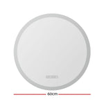 Embellir Bluetooth LED Wall Mirror With Light 60CM Bathroom Decor Round Mirrors MM-E-WALL-ROU-LED-60-BT