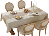 Tablecloth - 140x300cm - Luxury Stylish Oilcloth - Beautiful Protecttable - Water-repellent V1188-MS101-02040-1
