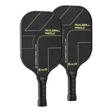 Everfit 2PCS Pickleball Paddles Set Outdoor Pickle Balls Rackets with Cover Bag Training PB-B-PADDLE-BKX2