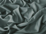 Blockout Curtains 600x270cm PINCH PLEAT Hooks High Level Fabric Grey Blue V702-CNB2-3-2730-GRAY