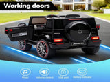 Kids Electric Ride On Car G63 Toy Cars Remote Control Black RCAR-AMG63-LS-BK