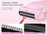 Pink 2-in Women's Electric Body & Bikini Trimmer Kit - Painless Ultra-Close Shaver V888-ELOSUNG24693